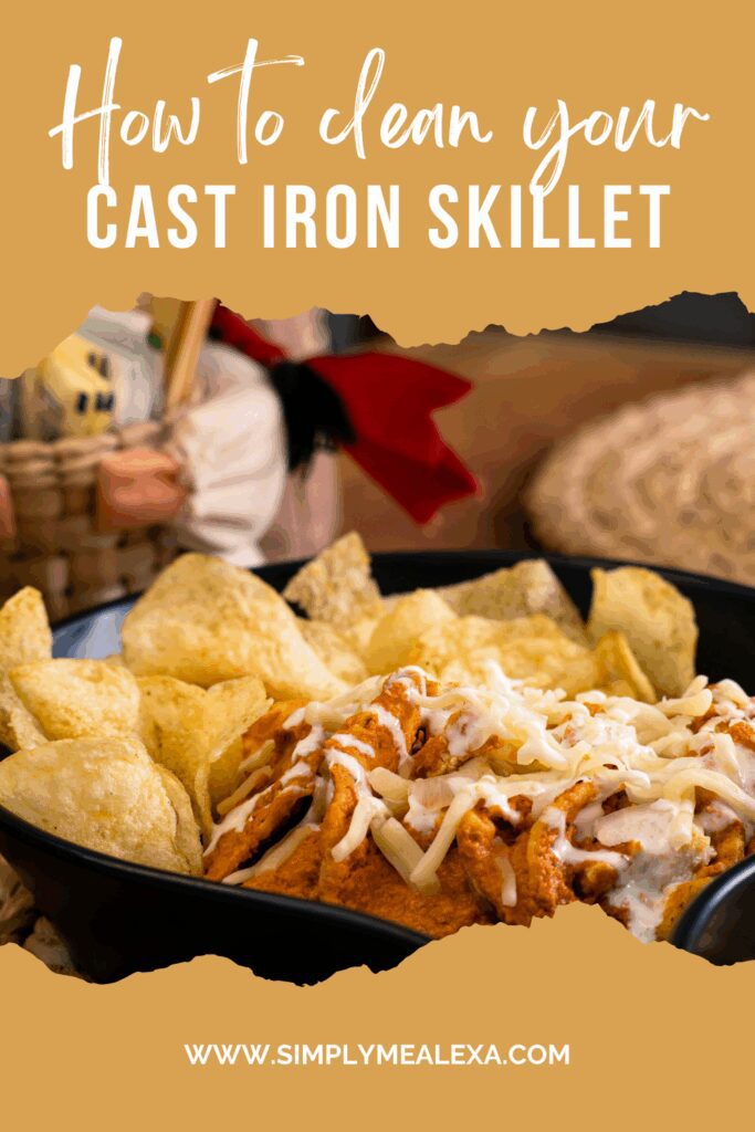 how to clean your cast iron skillet