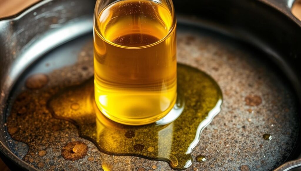 flaxseed oil for cast iron seasoning