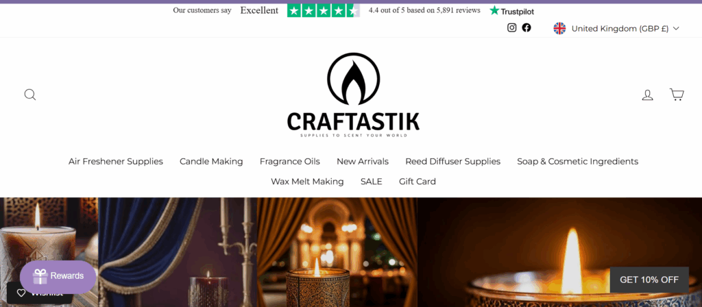craftastik candle and soap making supplier